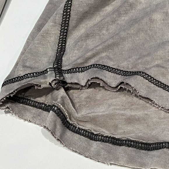 Free People We The Free Cosmo Cowl Long Sleeve Top Gray Women Size Medium - Picture 5 of 16